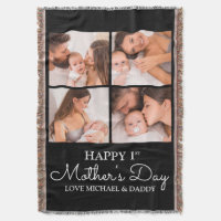 Coupe photo moderne Happy First Mothers Day