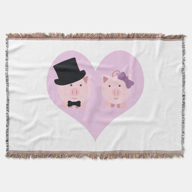 Couverture Couple de cochon mignon (Devant)
