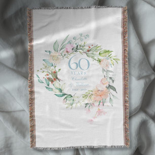 Couverture Couronne florale pour le 60e anniversaire de maria