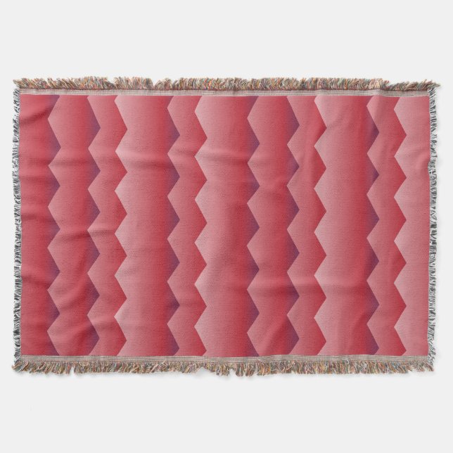 Couverture coussin jeté rayé (Devant)