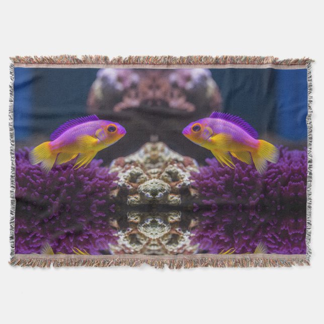 Couverture Cozy Sea Life Throw for Kids and Adults (Devant)