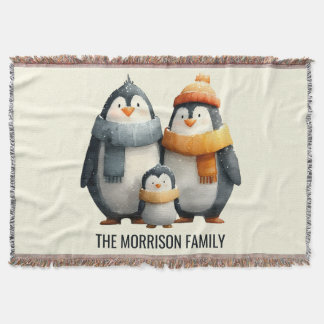 Couverture Cozy Winter Penguin Family