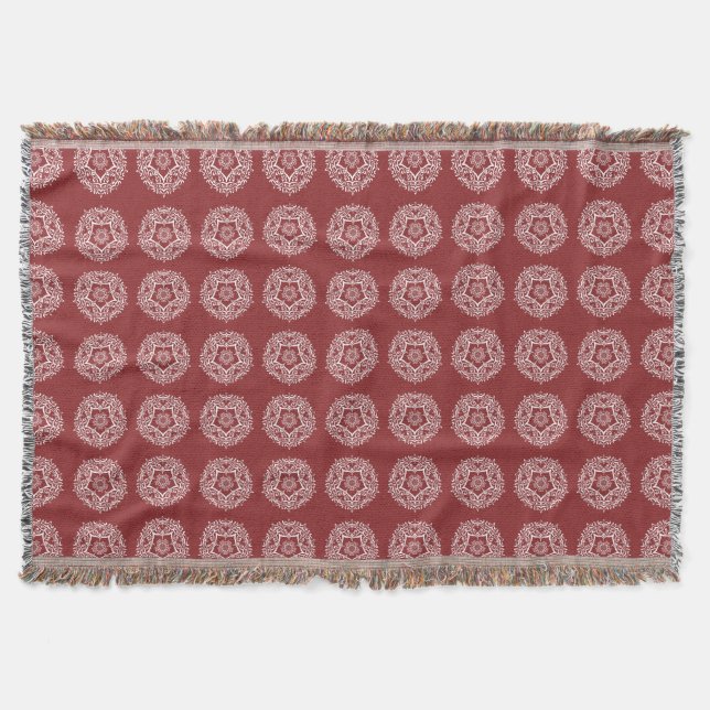 Couverture Cranberry Mandala (Devant)
