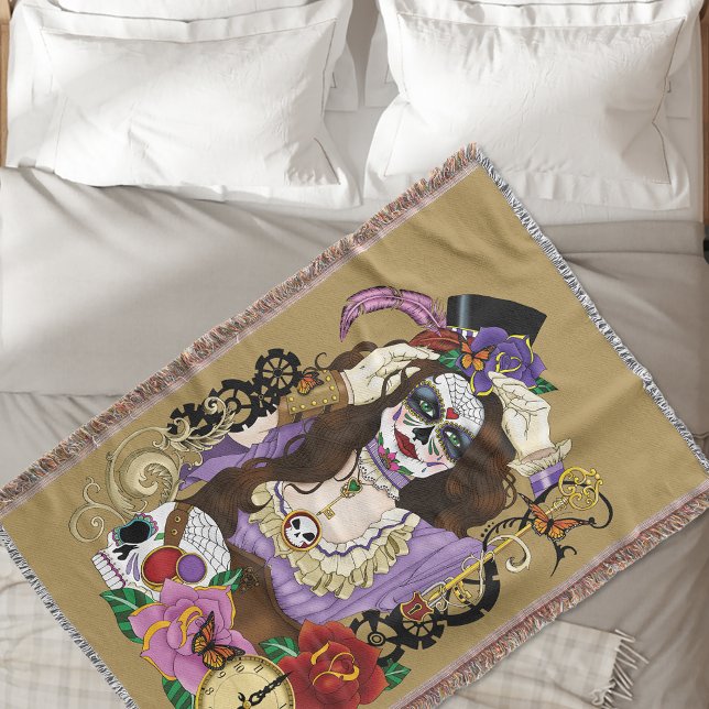 Couverture Crâne à sucre Steampunk (Créateur téléchargé)