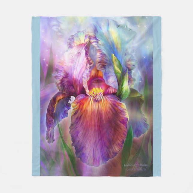 Couverture curative d'art de déesse d'iris (Devant)