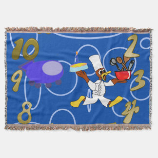 Couverture Cute Chef Ducky Kazoo Blue Cercles