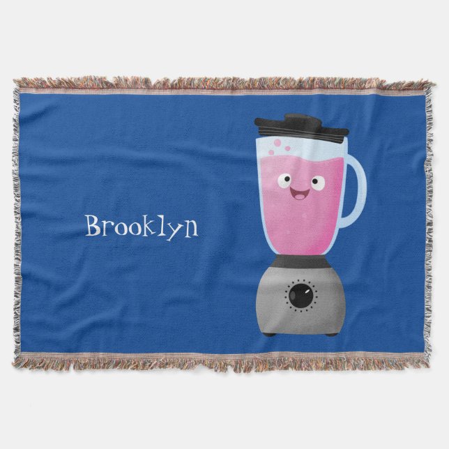 Couverture Cute happy food mixender cuisine appareil dessin a (Devant)
