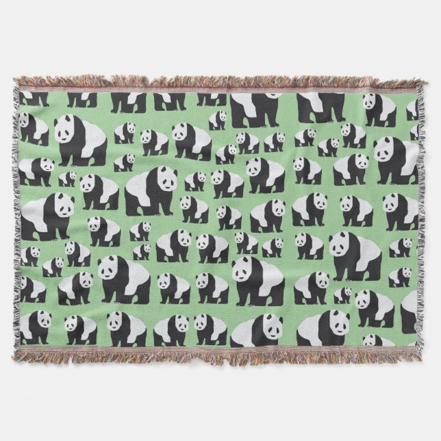 Couverture Cute Panda Motif ours (Devant)