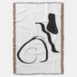 Couverture Cycle de rotation : noir et blanc Abstrait