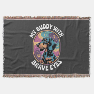 Couverture Dachshund My Buddy With Brave Eyes