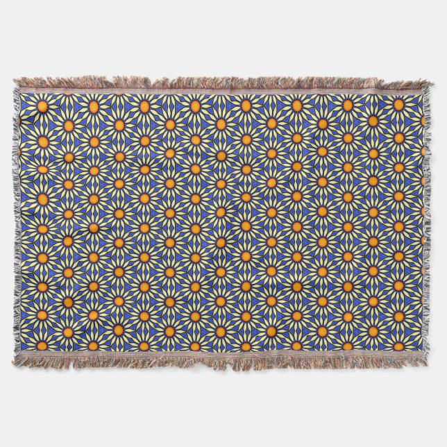Couverture Daisy Mandala Lance Blanche (Devant)