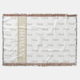 Couverture Dalmatie personnalisée