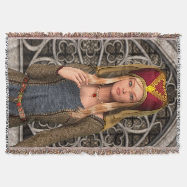 Couverture Dame médiévale (Devant)