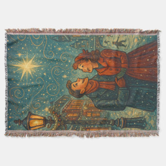 Couverture d'amour de Noël