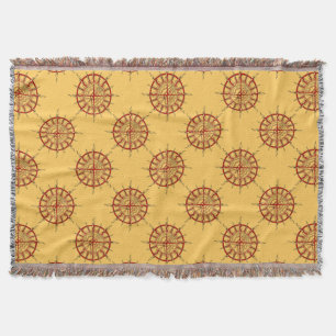 Couverture d'art autochtone Spirituelle Tribal Jet