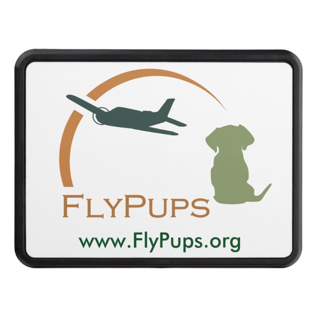 Couverture d'attelage de remorque de FlyPups (Devant)