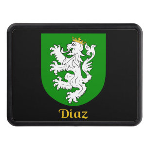 Couverture D'attelage De Remorque Diaz Family Shield