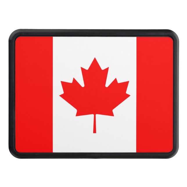 Couverture D'attelage De Remorque Drapeau du Canada (Devant)