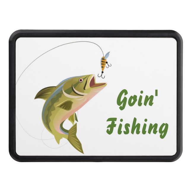 Couverture D'attelage De Remorque Hitch Cover-Fishing (Devant)