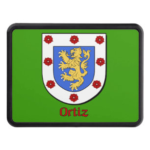 Couverture D'attelage De Remorque Ortiz Family Shield