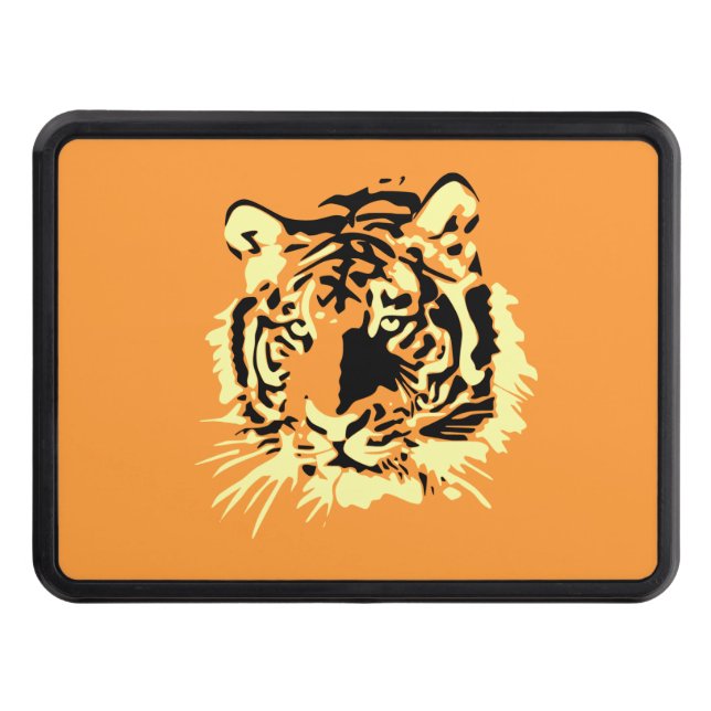 Couverture D'attelage De Remorque Tigre (Devant)