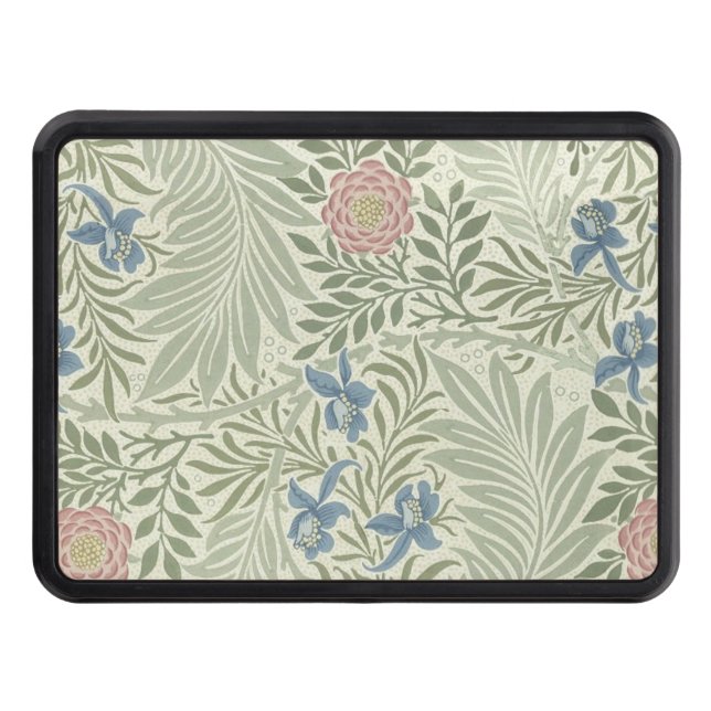 Couverture D'attelage De Remorque William Morris Larkspur Fond d'écran floral (Devant)