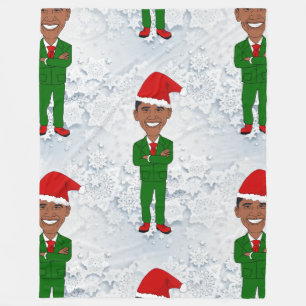 couverture de barack obama santas