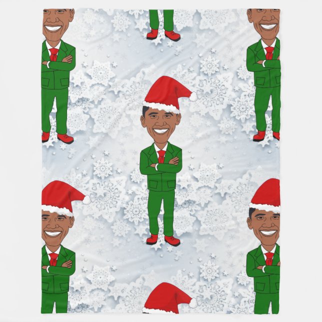 couverture de barack obama santas (Devant)