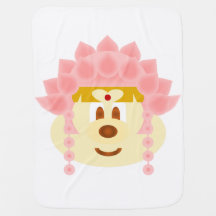 Couverture de bébé de 鲍鲍 de casquette de déesse de