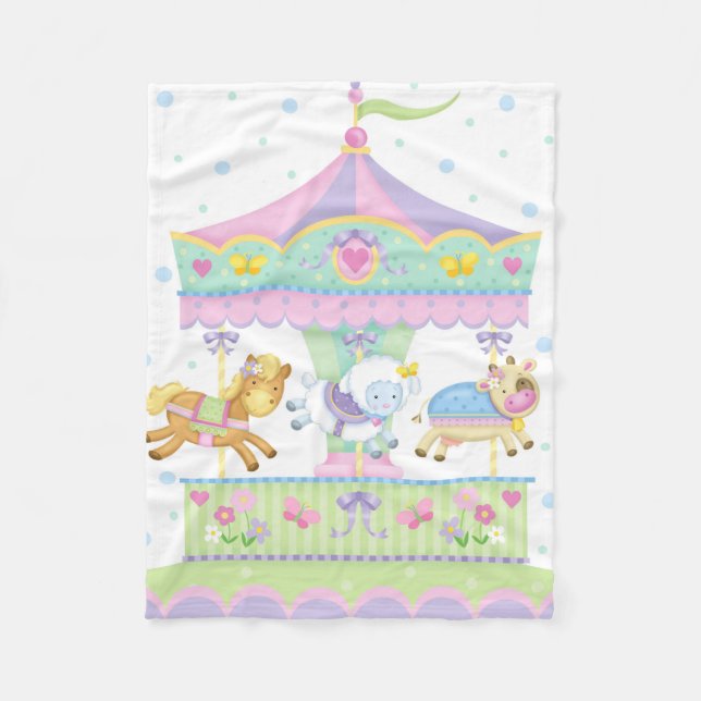 Couverture de bébé de carrousel (Devant)