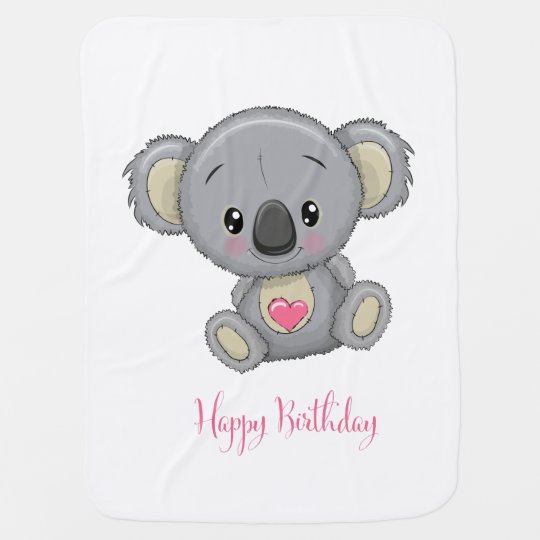 Couverture De Bebe De Koala De Joyeux Anniversaire Zazzle Ca Couverture De Bebe De Koala De Joyeux Anniversaire Zazzle Ca