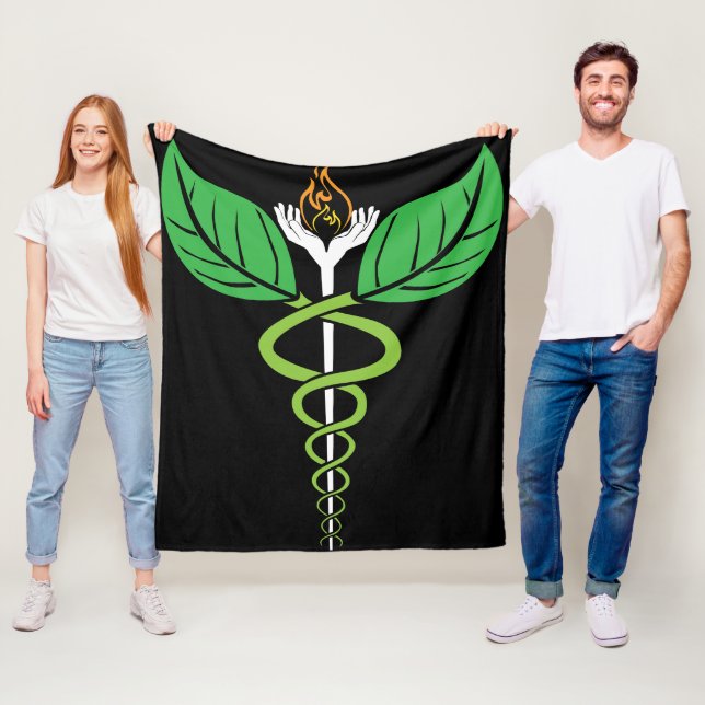 Couverture de caducée de médecin de naturopathique (En situation)