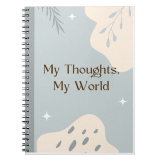 Couverture de cahier grise A4 Document