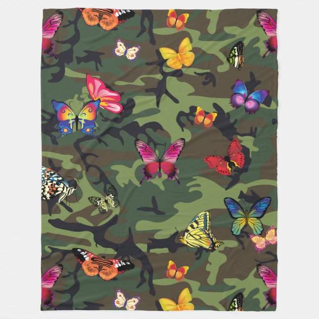 couverture de camouflage papillon (Devant)