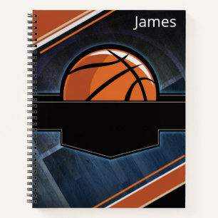 Couverture de Carnet de basket pour garçons