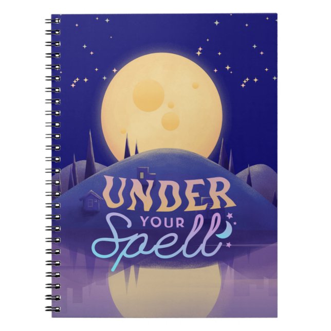 Couverture de Carnet de la Lune enchantée (Devant)