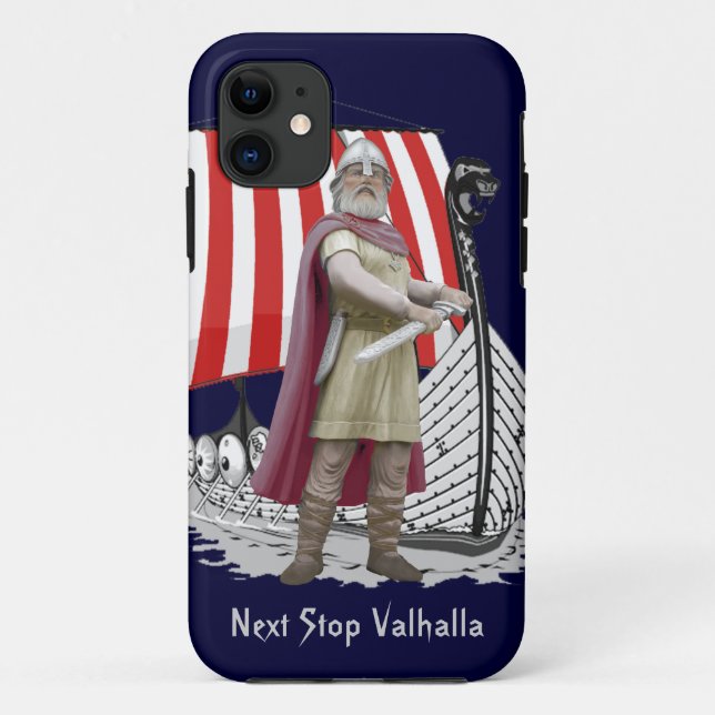 couverture de coque iphone de guerrier de norsemen (Dos)