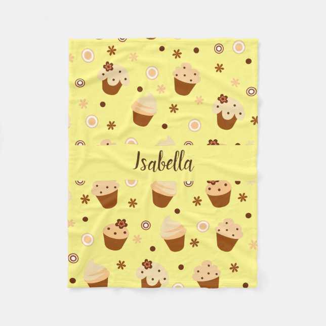 Couverture De Cupcake Pour Bébés, Enfants Et Adult (Devant)