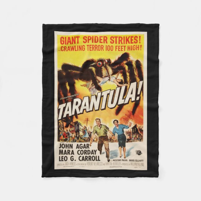 Couverture de film de monstre de tarentule (Devant)