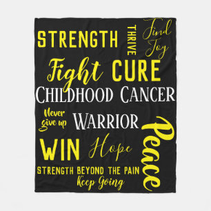 Couverture de guerrier de Cancer d'enfance
