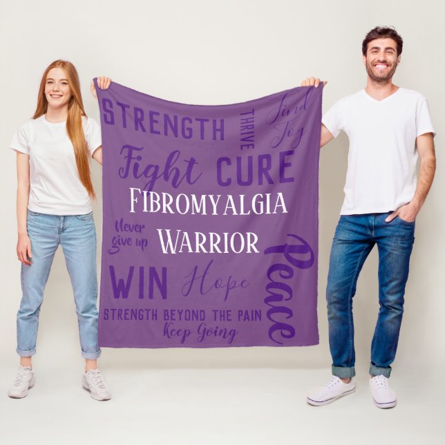 Couverture de guerrier de fibromyalgie (En situation)
