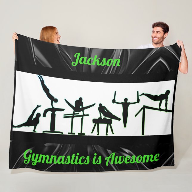 Couverture de gymnastique pour garçons (En situation)