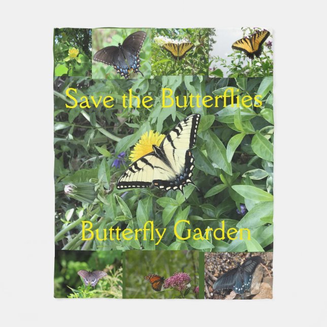Couverture de jardin de papillon de queue de tigre (Devant)