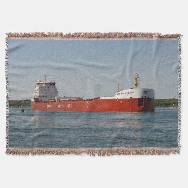 Couverture de jet CSL St. Laurent (Devant)