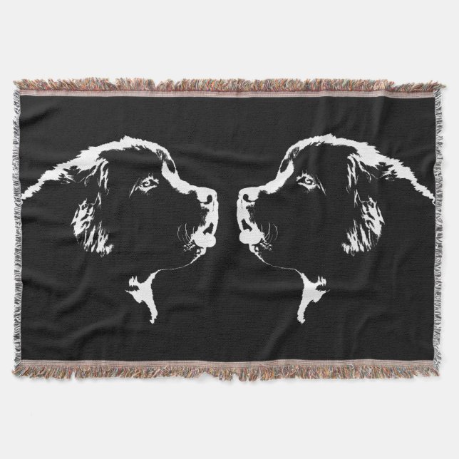 Couverture de jet de chiot de couverture de chien (Devant)