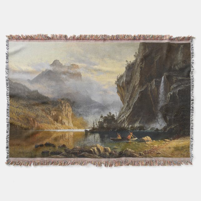 Couverture de jet de pêche de lance d'Indiens de (Devant)