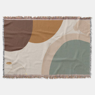 Couverture de jet émeraude Art Déco
