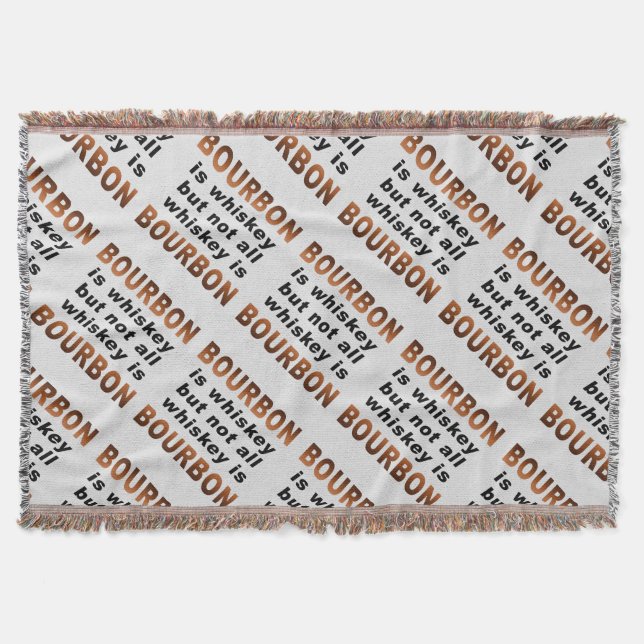 COUVERTURE de JET - non tout le whiskey est (Devant)