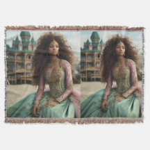 Couverture de jeté de l'héritage de la Princesse d