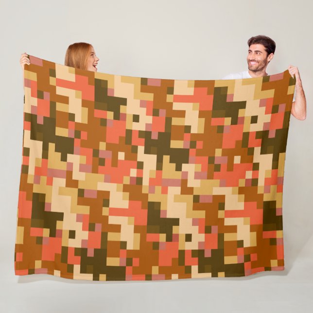 Couverture de la flotte de camouflage numérique or (En situation)